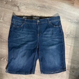Liz Claiborne Indigo Jean Shorts